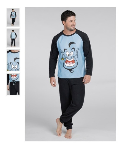 Pijama Polar Disney/simpson Hombre Otoño-invierno 2022
