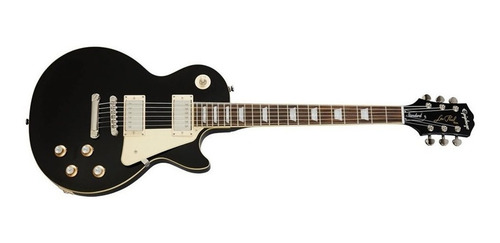 Imagen 3 de 5 de Guitarra eléctrica Epiphone Original Collection Les Paul Standard 60s de caoba ebony níquel con diapasón de laurel indio
