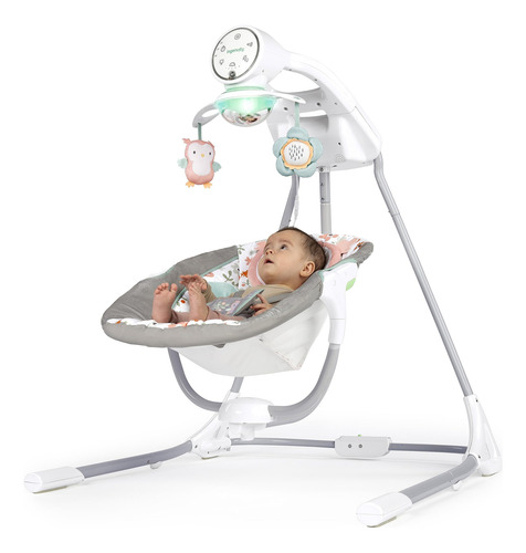 Columpios De Puerta Para Bebe Electrico De Color Rosa