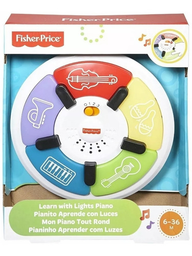 Imagen 5 de 6 de Juega Y Aprende Piano De Fisher Price.