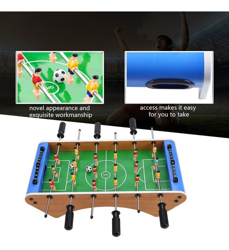 Imagen 9 de 10 de Clásico Futbolín De Fútbol De Mesa De Fútbol De La Familia K
