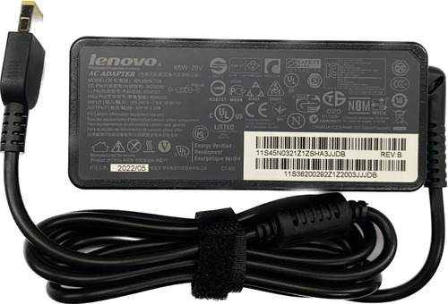 Cargador Lenovo Yoga Ideapad 20v 2.25a 45w Thinkpad Square