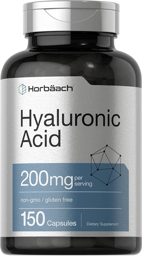 Acido Hialuronico Horbaach 200 Mg 150 Cápsulas