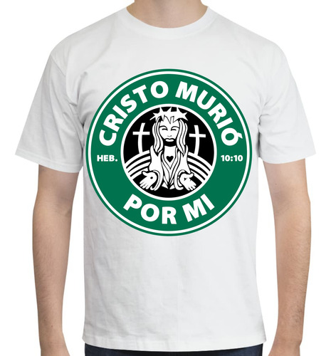 Playera Diseño Cristo Murió Por Mi - Jesús