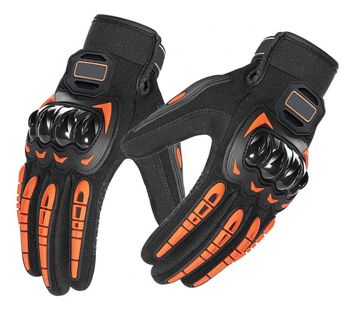 2 Uds Guantes De Guantes De Exterior Con Pantalla Naranja Xl