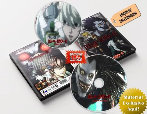 Dvd Death Note Dublado + 2 Filmes Série Completa