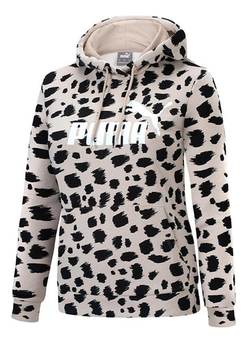 Poleron Puma Ess+ Animal Aop Hoodie Fl 676865 88