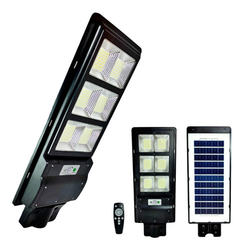 Imagen 3 de 7 de Lámpara Led Solar 300w Luminaria Suburbana Alumbrado Publico