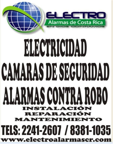Instalación Alarmas, Cercas Eléctricas Y Cámaras Seguridad