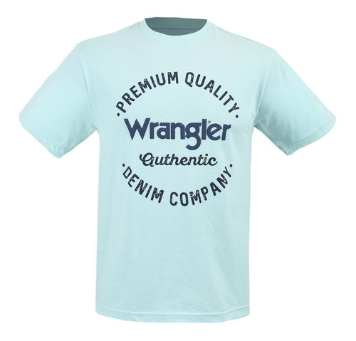 Playera Vaquera Wrangler Manga Corta De Hombre Y16