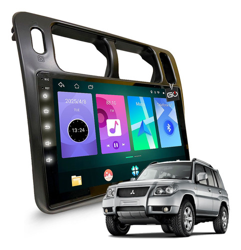 Multimidia Android 9polegadas Pajero Tr4 2003-2015 Carplay