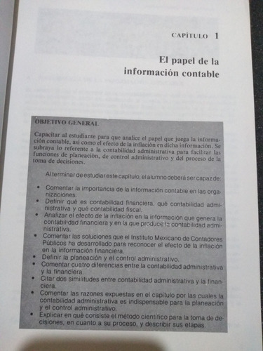 Contabilidad Administrativa - David Noel Ramírez Padilla (Usado)