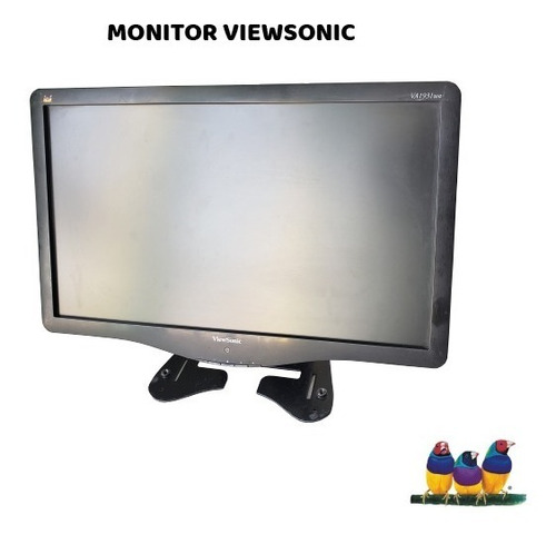 Monitor ViewSonic con pantalla de 19" 127V y resolución WVGA - Excelente (Reacondicionado)
