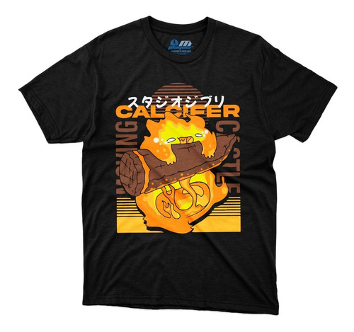 Playera Estudio Ghibli Viaje De Chihiro Calcifer Haku Anime