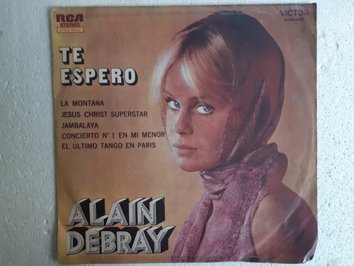 Disco Lp Alain Debray / Te Espero / Rca Victor 