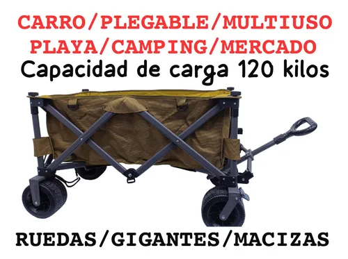 comprar Carrucha Carretilla Carrito Para Camping Plegable