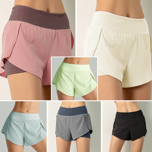 Pantalones Cortos De Entrenamiento Para Mujer, Atletismo, Gi