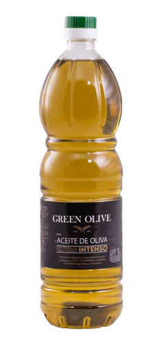 Aceite De Oliva Green Olive Sabor Extra Intenso - 15u X 1 Lt