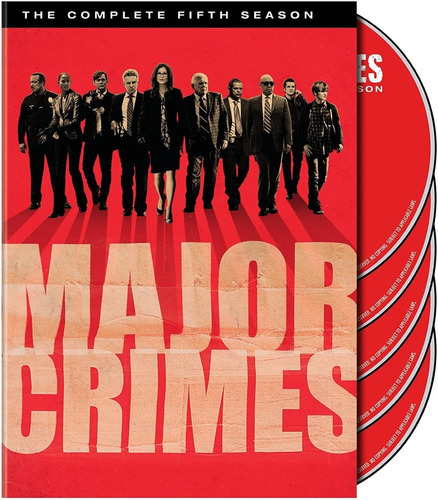 Major Crimes Quinta Temporada 5 Cinco Dvd