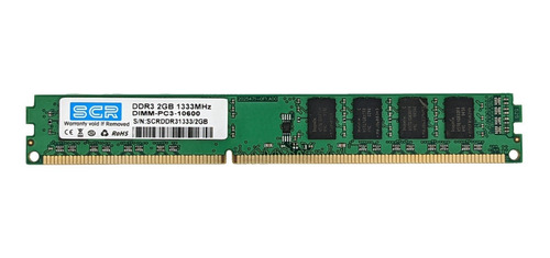 Imagen 1 de 1 de Memoria Ram 2gb Ddr3 1333 Mhz Selladas Para Pc De Escritorio