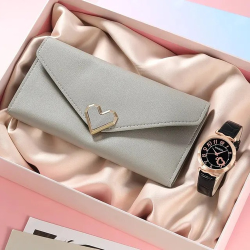 Set De 2pz, Cartera + Reloj