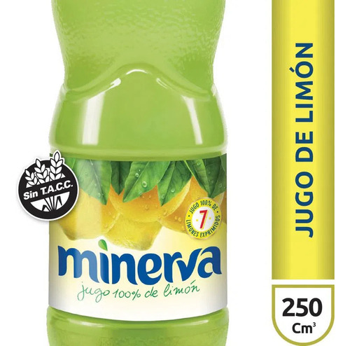 Limon Minerva 250 Cc X 18 Unidades