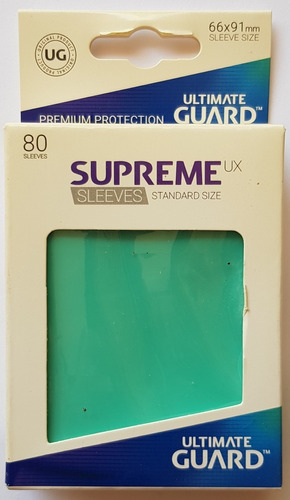 Ultimate Guard Supreme Ux Micas Standard Size Turquoise