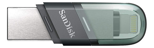 Pendrive iPhone iPad Usb Sandisk Ixpand Flash Drive Flip 64g Color Plateado
