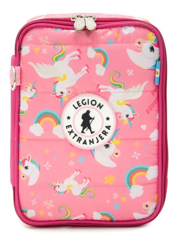 Imagen 1 de 10 de Cartuchera Xl Unicornios