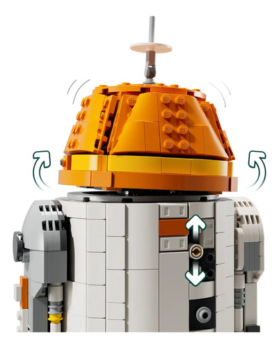 Lego Star Wars Droide Astromecánico Chopper 75416 - 1039 Pz 1039 Droide Astromecánico Chopper