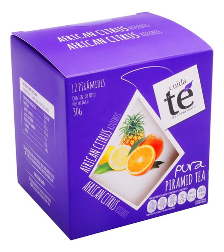 Cuida Té 12 Piramides Sabor