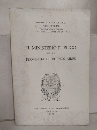 Derecho. Ministerio Público Provincia Buenos Aires