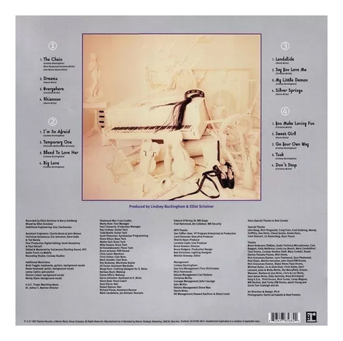 Fleetwood Mac - The Dance - 2lp Vinilo Doble Versión Del Álbum Colecciones La Nacion