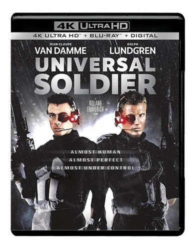 4K Ultra HD + Blu-ray Universal Soldier / Soldado Universal / Jean-claude Van Damme