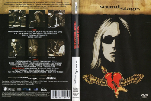 Galleta Eficiente etc. Dvd Tom Petty And The Heartbreakers - Sound Stage (duplo) | MercadoLivre