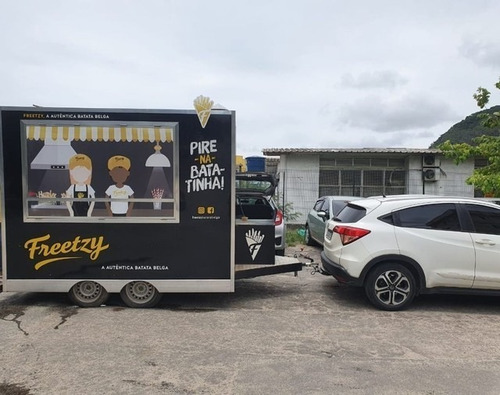 Food Truck Batata Belga Açaí Hamburguer Chopp Churrasquinho