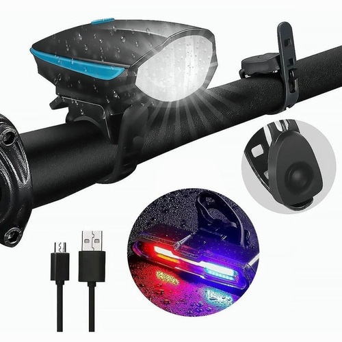 Imagen 10 de 10 de Con Embrague Eléctrico + Kit De Luces De Bicicleta Delantera