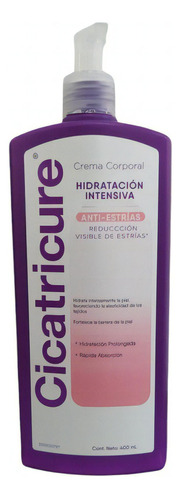  Cicatricure Creme Corporal Anti Estrias 400ml Pronta