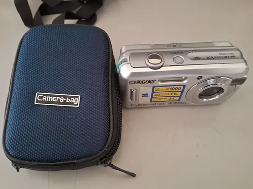Camera Cyber-shot Sony 6.0 Mega Pixels Dsc S600 | MercadoLivre