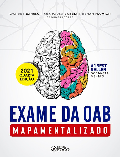 EXAME DA OAB MAPAMENTALIZADO - 4ª ED - 2021, de Trigueiros, Arthur. Editora Foco Jurídico Ltda, capa mole em português, 2020