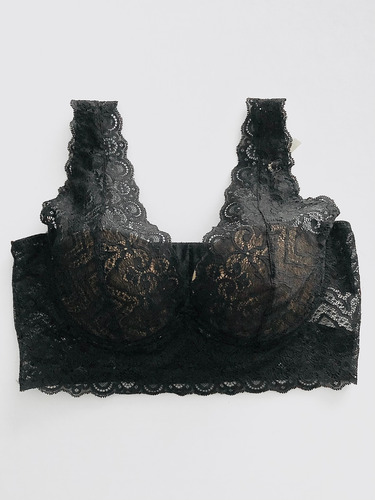 Intimissimi Bra Largo De Encaje Estilo Bralette Con Copas