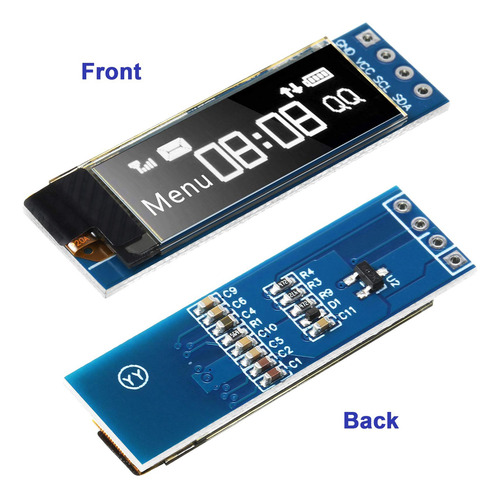 Módulo De Pantalla I2c De 5 Piezas Módulo De Pantalla Oled I