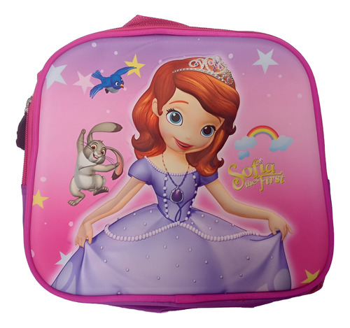 Kit Grandex3 Maleta + Cartuchera + Lonchera Princesita Sofia