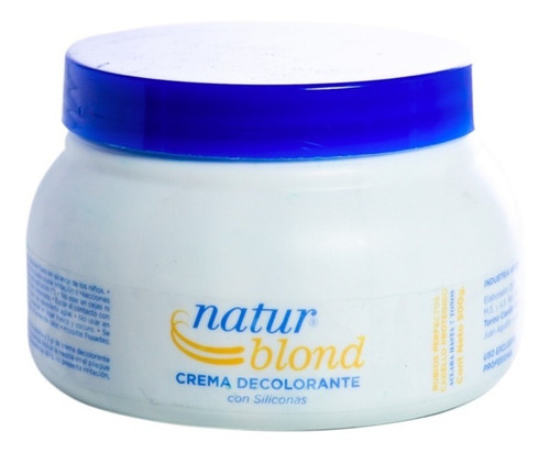 Natur Blond Crema Decolorante Con Silicona Para Mechas 500gr