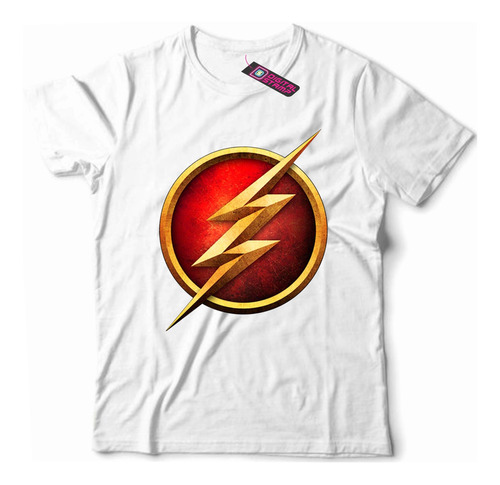 Remera The Flash Serie Tv Logo Rayo S30 Dtg Premium