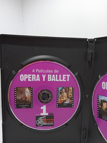 Imagen 5 de 6 de 4 Películas De Ópera Y Ballet - Colección Cine Club - 2 Cd's