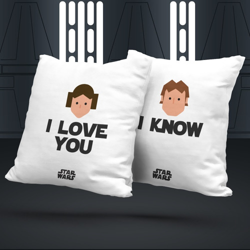 Cojin: I Love You, I Know - Star Wars