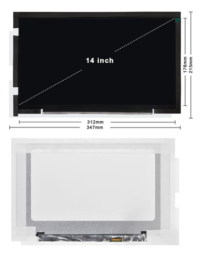 Pantalla Lcd Wisecocococo De 14 Pulgadas Para Lian Li O11 Mi