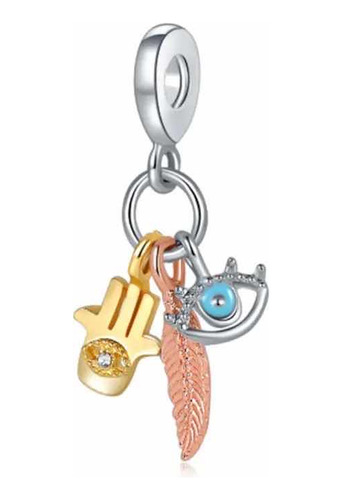 Charm Ojo Turco Mano De Fátima Compatible Pandor Regalo Mamá