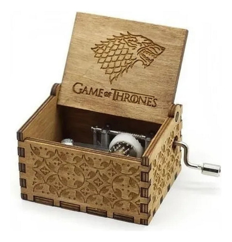 Game Of Thrones Juego Tronos Cajita Musical Box Music Stark